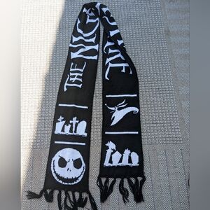 The Nightmare Before Christmas JACK SKELLINGTON Zero Graveyard‎ Scene Scarf